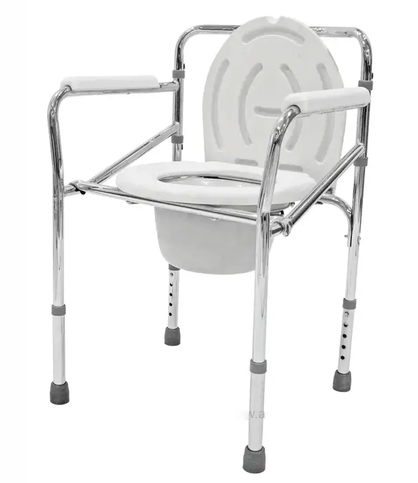 BLUE WING DA401 COMMODE CHAIR WITHOUT WHEEL DA401