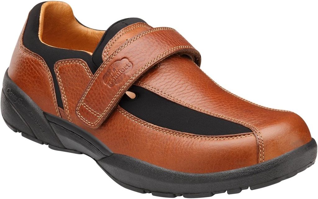 Dr. COMFORT DOUGLAS CHESTNUT XWIDE MEN'S CASUAL SHOE