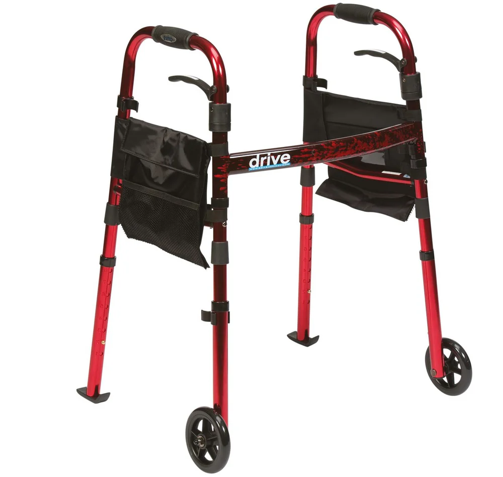 DRIVE TRAVEL WALKER WITH BAG
