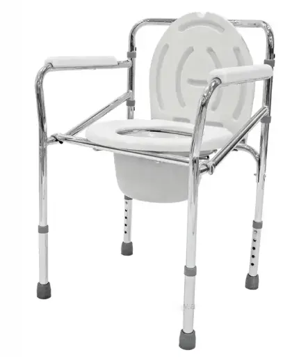 BLUE WING DA401 COMMODE CHAIR WITHOUT WHEEL DA401