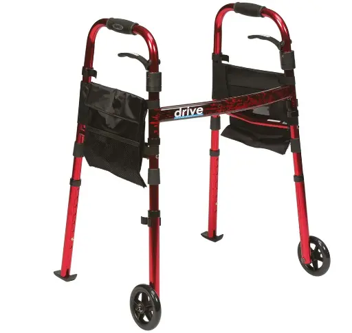 DRIVE TRAVEL WALKER WITH BAG